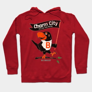 Charm city is for the birds Hoodie